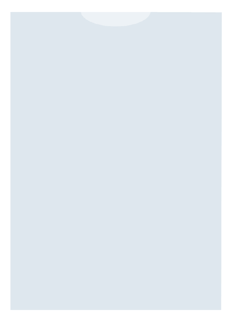 Insteekmap U-model Quantore A5 PP 0.12mm 25 stuks Insteekmap U-model Quantore A5 PP 0.12mm 25 stuks