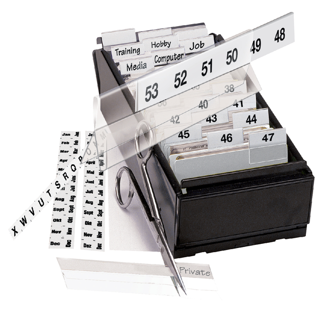 Indextabs Djois 10x150mm zelfklevend aanpasbaar permanent wit 5 stuks Indextabs Djois 10x150mm zelfklevend aanpasbaar permanent wit 5 stuks