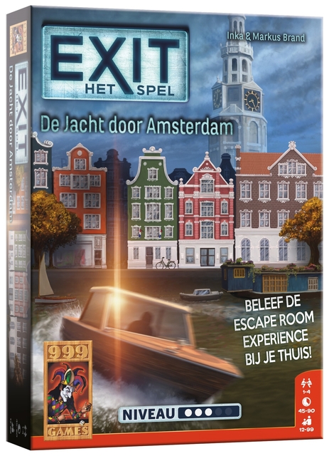 Spel EXIT De Jacht door Amsterdam Spel EXIT De Jacht door Amsterdam