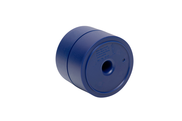 Papercliphouder MAUL Pro magnetisch Ø73x60mm blauw