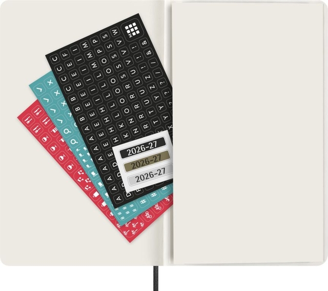 notitieboek, agendapapier, kaarten, pagina, bookstickers