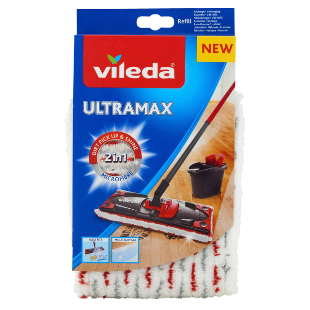 Mop Vileda Ultra Max Power Vervanging Mop Vileda Ultra Max Power Vervanging