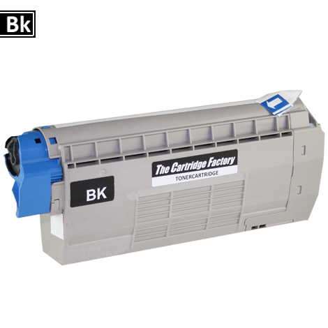 Huismerk toner - Oki (Cartridge) 46507616 compatibel, zwart