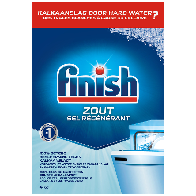 Vaatwasmachine zout Finish 4Kg Vaatwasmachine zout Finish 4Kg
