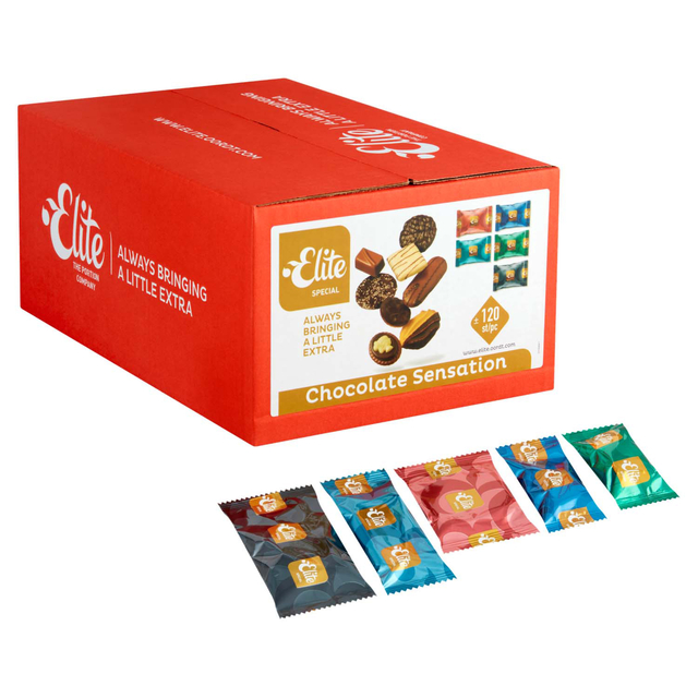 Koekjes Elite Special Chocolate Sensation mix 120 stuks Koekjes Elite Special Chocolate Sensation mix 120 stuks