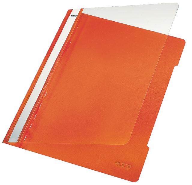 Snelhechter Leitz Standaard A4 gerecycled PP oranje Snelhechter Leitz Standaard A4 gerecycled PP oranje