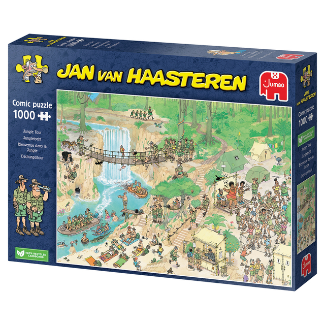 Puzzel Jan van Haasteren Jungletocht 1000 stukjes