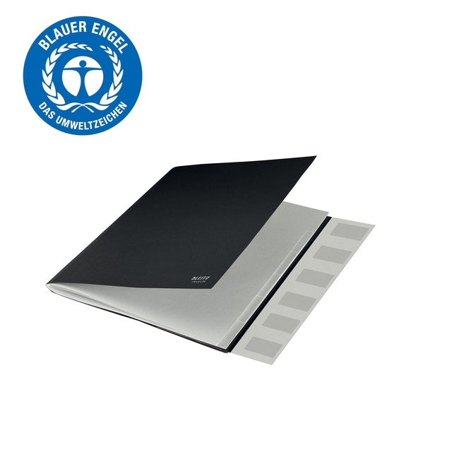 document folder, presentation folder, black gray, ring binder, film strip holder