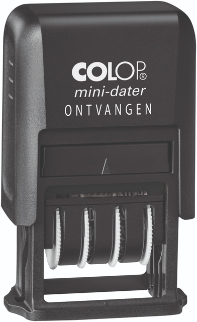 stempel, mini-dater, ontvangen, inktetstampers, snijhulp