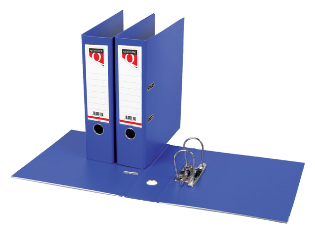 Ordner Quantore A4 80mm PP blauw Ordner Quantore A4 80mm PP blauw