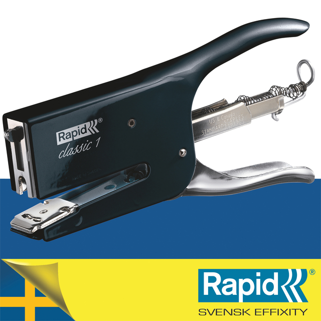 Niettang Rapid K1 Retro Classic zwart