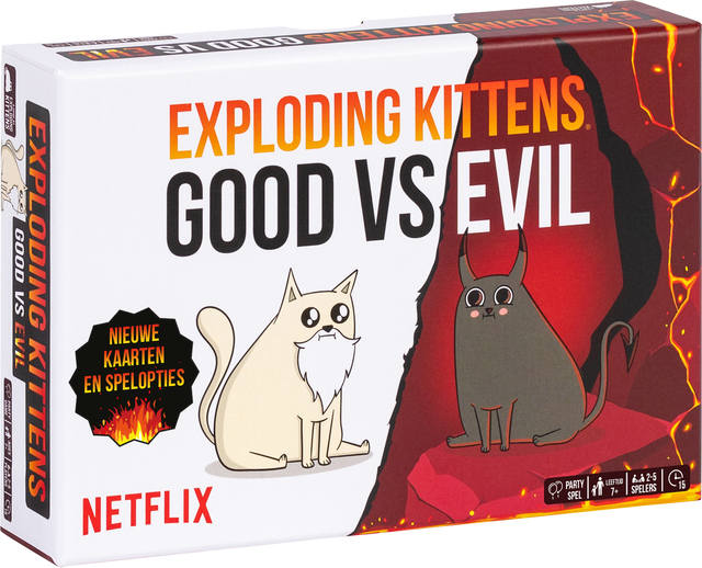 Kaartspel Exploding Kittens good vs evil Kaartspel Exploding Kittens good vs evil