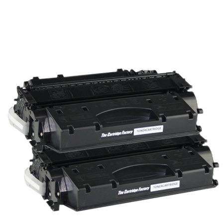 Huismerk Toners - 2x HP 80X (CF280X) compatibel, zwart Huismerk Toners - 2x HP 80X (CF280X) compatibel, zwart