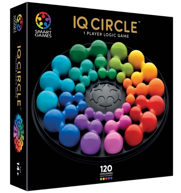 logische spel, IQ Circle, puzzel, kleurballen, bordspel
