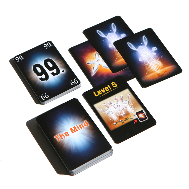 kaartspel, spelkaarten, level 5, denkt, mind