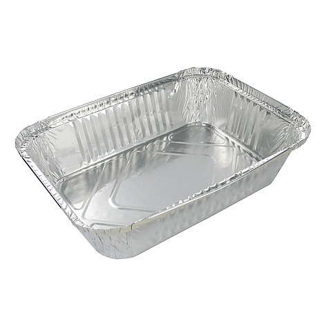 Bak Aluminium rechthoekig 264x194x67mm doos 800 stuks Bak Aluminium rechthoekig 264x194x67mm doos 800 stuks