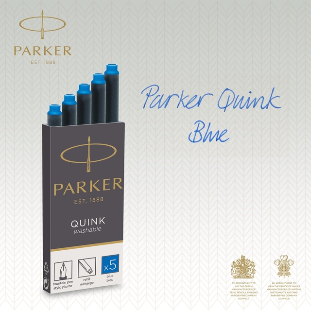 tinta vull, pen refill, fountain pen, blue ink, quinck washable
