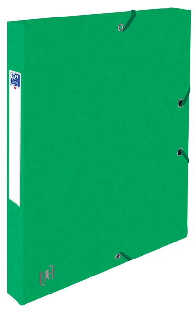 Elastobox Oxford Top File+ A4 25mm groen Elastobox Oxford Top File+ A4 25mm groen
