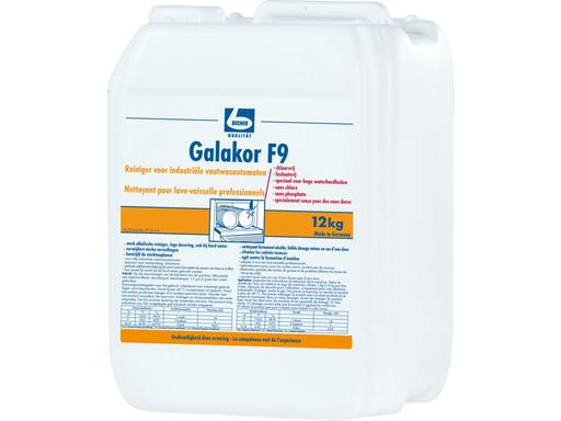 Dr.Becher Galakor F9 Reiniger voor prof. Vaatwasaut. 12KG