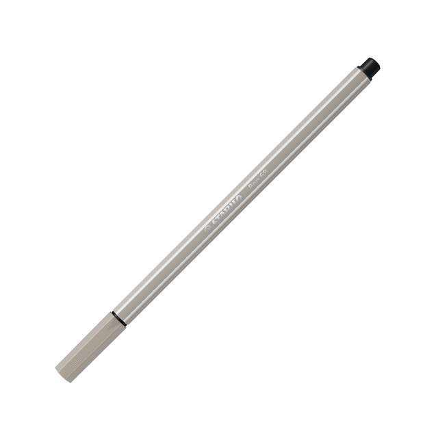 Viltstift STABILO Pen 68/93 medium  warm grijs