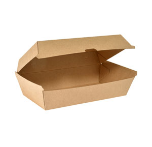 Duni Mealbox TakeAway Large Cardboard 1100ml doos 4x45