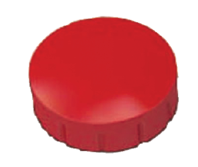 Magneet MAUL Solid 15mm 150gr rood 10 stuks Magneet MAUL Solid 15mm 150gr rood 10 stuks