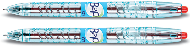 Gelschrijver PILOT Begreen B2P medium rood Gelschrijver PILOT Begreen B2P medium rood