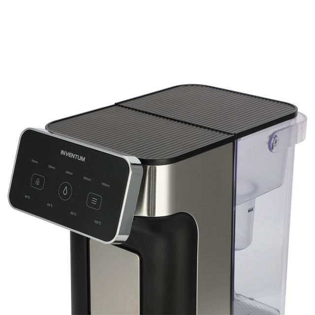 airfryer, intelligent, roestvrij staal, matte afwerking, uitneembare bak
