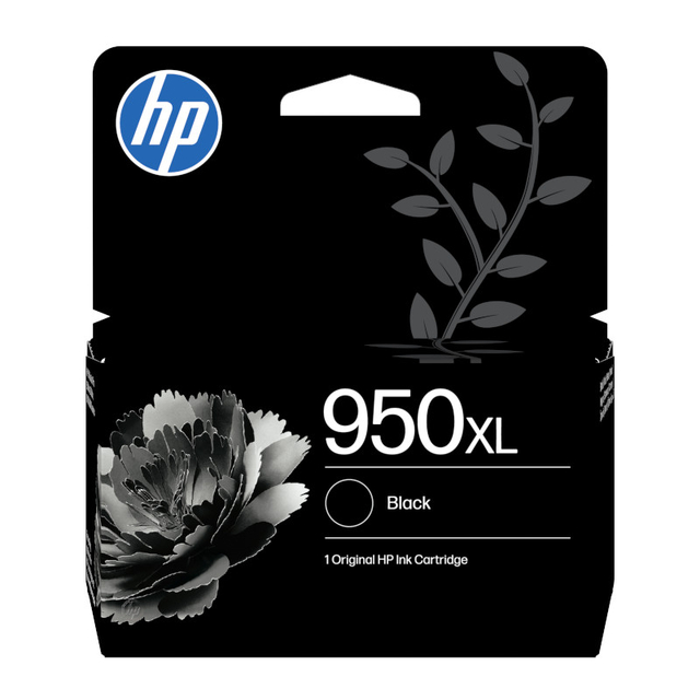 inktcartridge, inkt, zwart, 950xl, HP