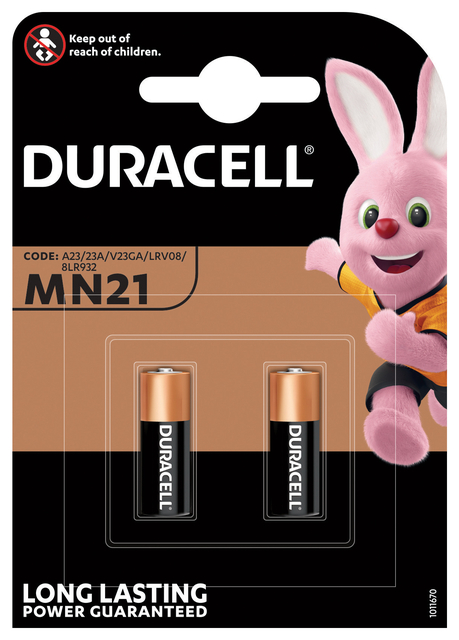 Batterij Duracell 2xMN21 alkaline Batterij Duracell 2xMN21 alkaline
