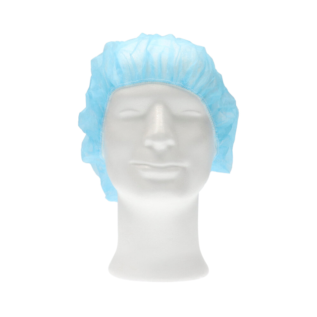 Haarnet CMT bouffant non-woven L 53cm PP blauw 100 stuks Haarnet CMT bouffant non-woven L 53cm PP blauw 100 stuks