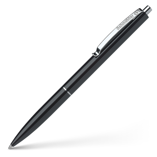 balpen, kantoorartikel, zwarte pen, clips, metalen clip