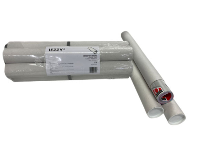 Verzendkoker IEZZY A2 450x50x1.5mm 5 stuks Verzendkoker IEZZY A2 450x50x1.5mm 5 stuks