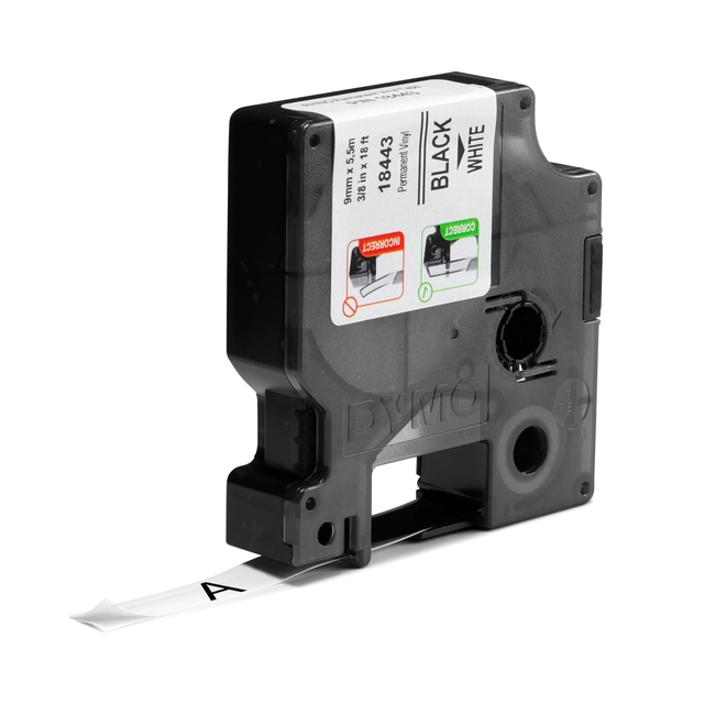 tape, label, cutter, zwart-wit, refill tape