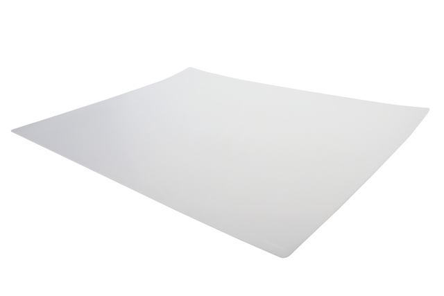 Onderlegger Quantore 63x50cm wit-transparant