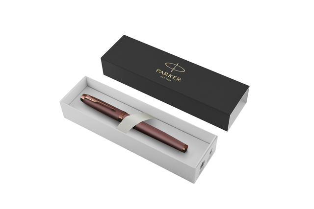 Vulpen Parker IM Monochrome burgundy GT medium