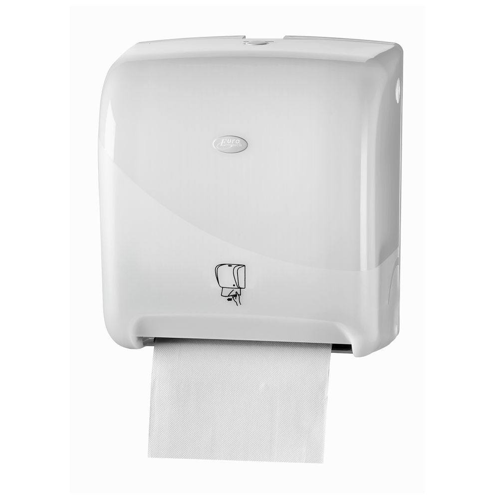 Pearl White Handdoekautomaat Tear en Go wit