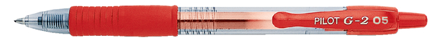 Gelschrijver PILOT G-2 fijn rood Gelschrijver PILOT G-2 fijn rood