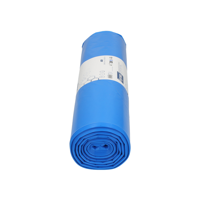 rolmat, tegenwoordig, blauw, roll-up, gymmatras