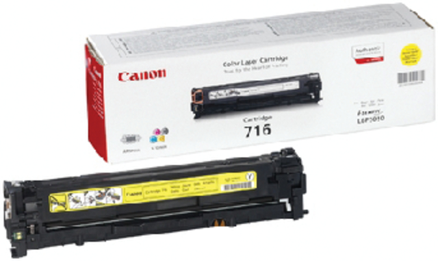 Tonercartridge Canon 716 geel Tonercartridge Canon 716 geel