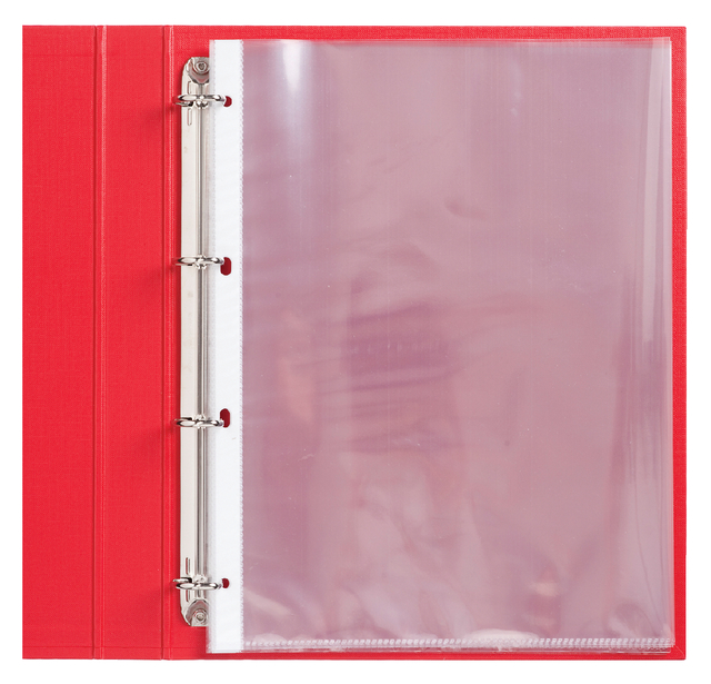 Showtas Quantore A4 4-gaats PP 0.08mm glad 100 stuks Showtas Quantore A4 4-gaats PP 0.08mm glad 100 stuks