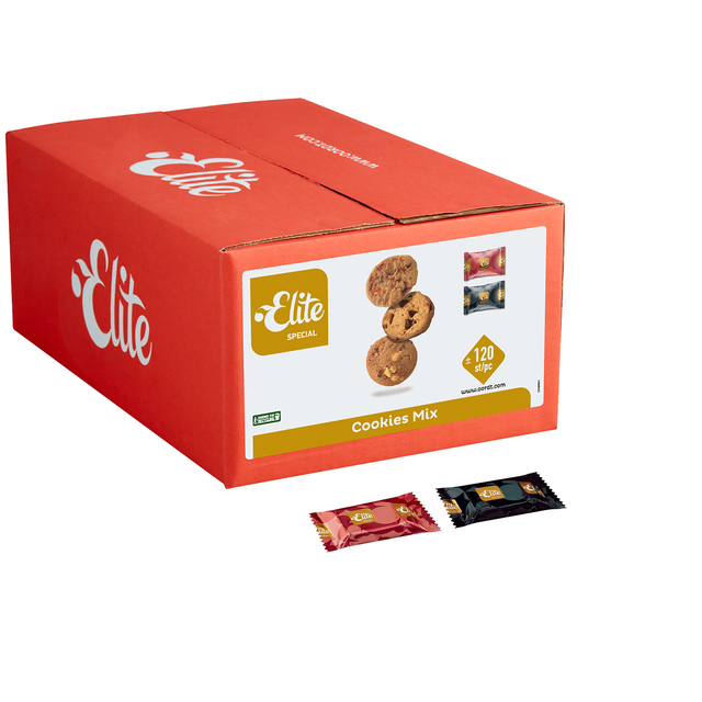 Koekjes Elite cookies mix 120 stuks Koekjes Elite cookies mix 120 stuks