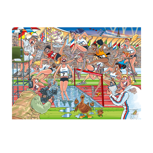Puzzel Wasgij Original Zomerspelen! 1000 stukjes