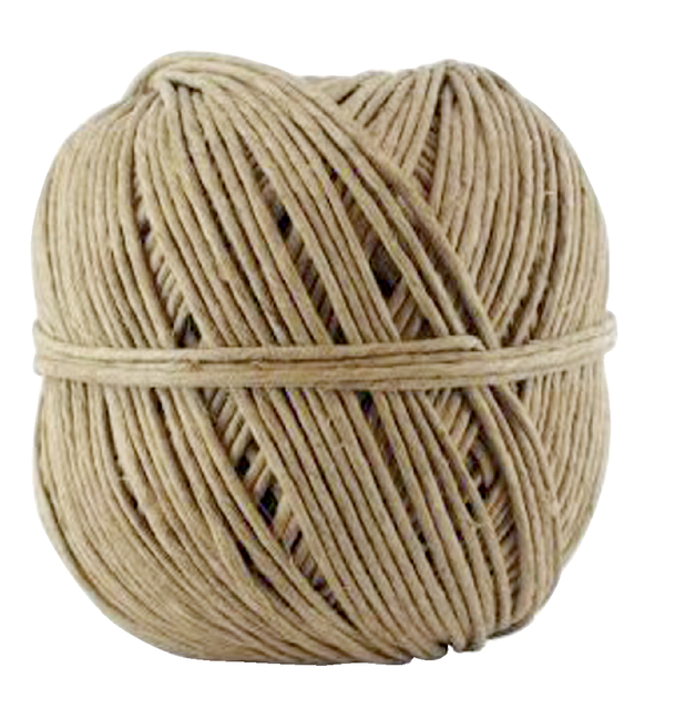 Henneptouw Muller 3-draads Ø ±2.4mm ca 50 meter Henneptouw Muller 3-draads Ø ±2.4mm ca 50 meter