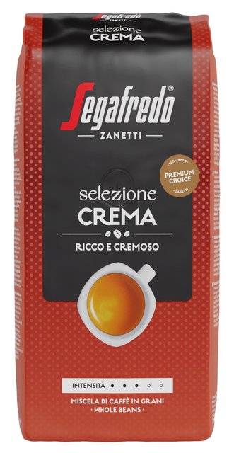 Koffie Segafredo Selezione Crema bonen 1000 gram Koffie Segafredo Selezione Crema bonen 1000 gram