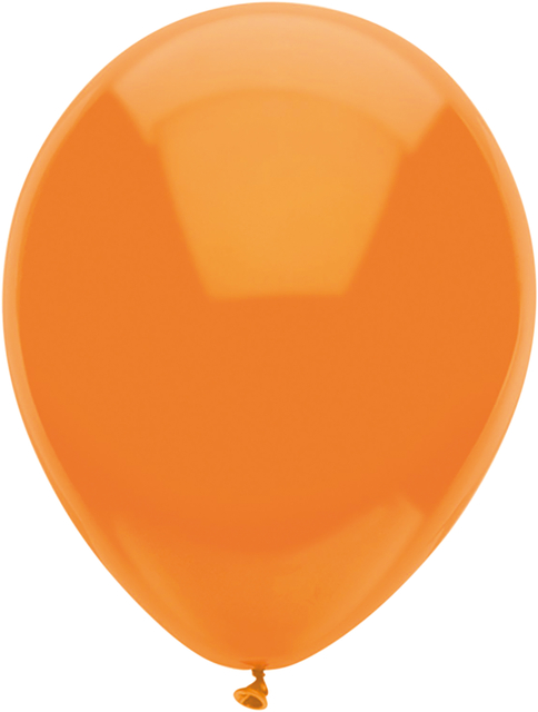 ballon, oranje, feest, latex, ballonluchtdruk