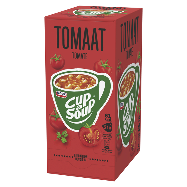 Cup-a-Soup Unox tomaat 21x175ml Cup-a-Soup Unox tomaat 21x175ml