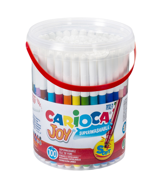 Viltstiften Carioca Joy pot à 100 stuks Viltstiften Carioca Joy pot à 100 stuks