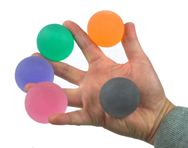 spaarbal, bal, ballen, handtraining, kleurenset