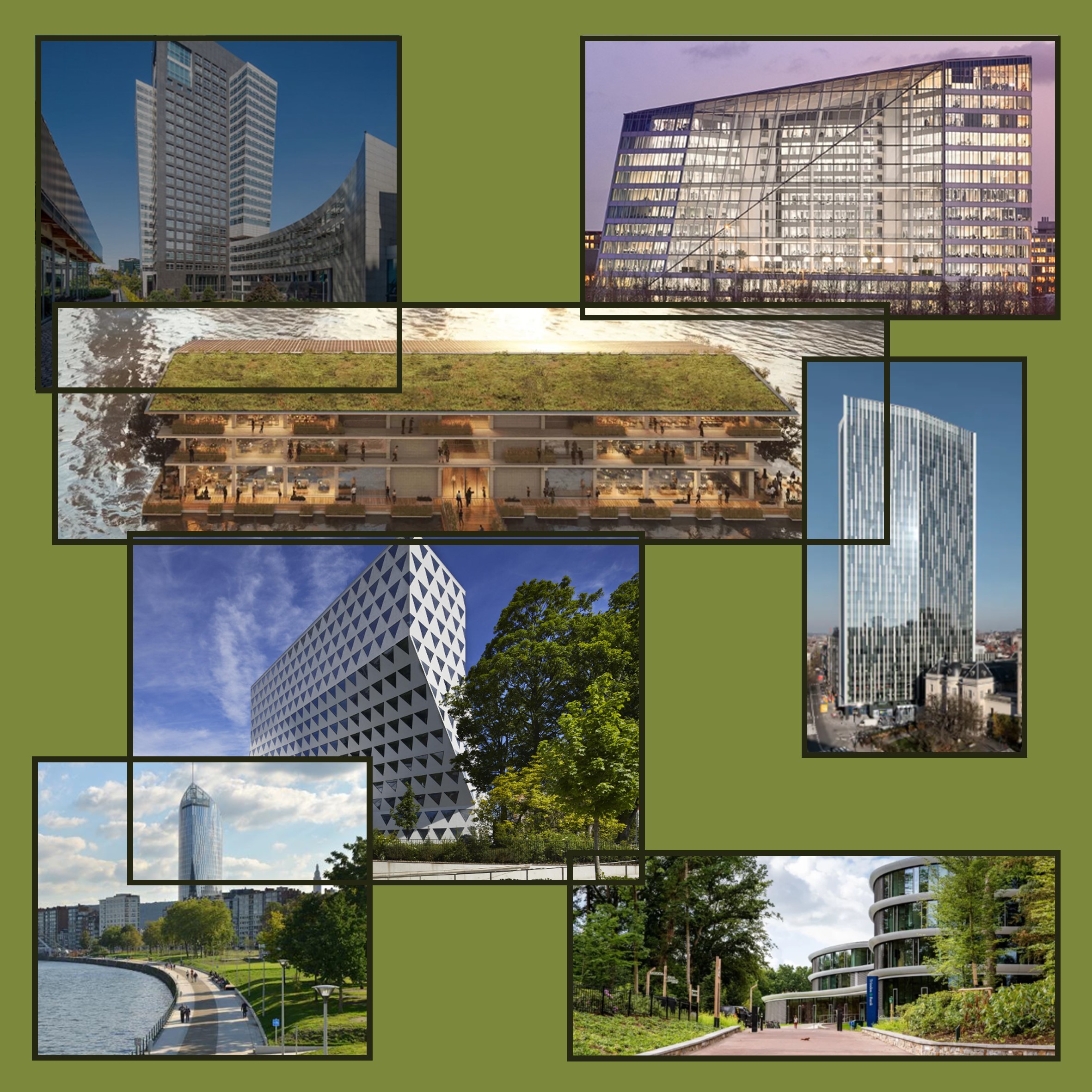 Duurzaam bouwen; 7 milieubewuste nieuwe kantoorgebouwen in Nederland en België Duurzaam bouwen; 7 milieubewuste nieuwe kantoorgebouwen in Nederland en België